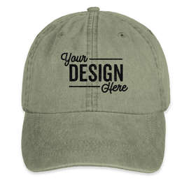 Adams Pigment Dyed Hat - Color: Spruce Green