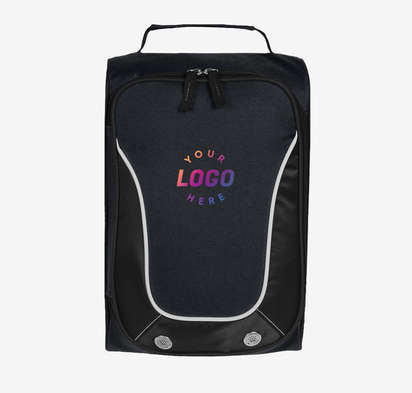 Carlton Dobby Double Zippered Shoe Bag-default