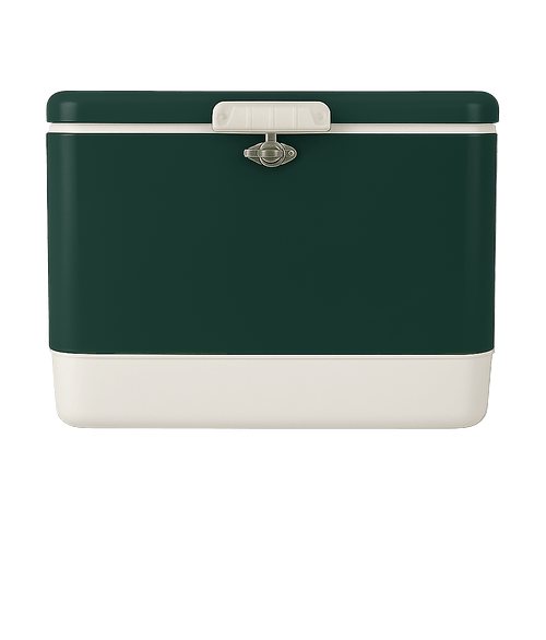Full Color Coleman 54 Qt. Classic Steel-Belted Cooler in Green
