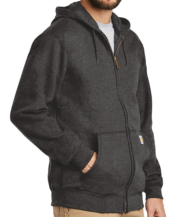 Carhartt Midweight Zip Hoodie - Embroidered