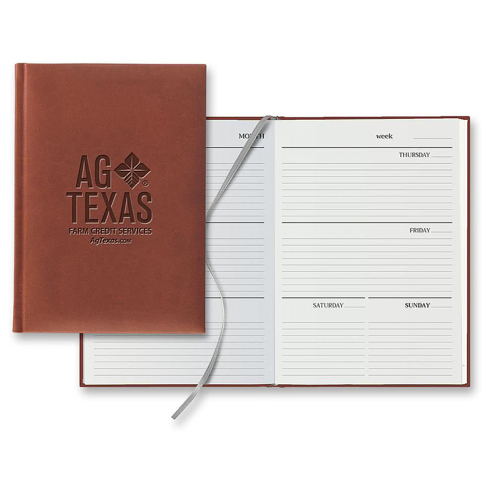 Castelli Debossed Tucson Grande Undated Weekly Planner