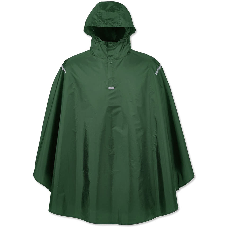 Team 365 Packable Reflective Poncho
