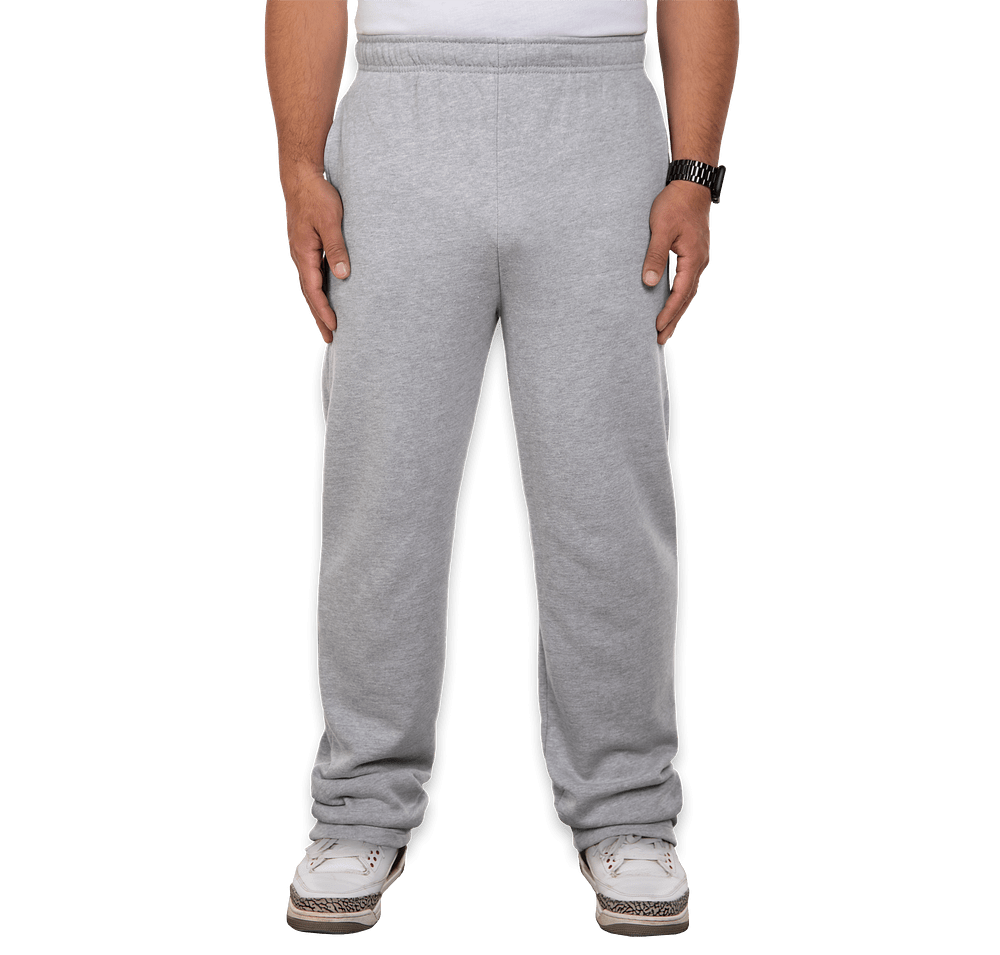 Bella + Canvas Sponge Fleece Open Bottom Sweatpants-default