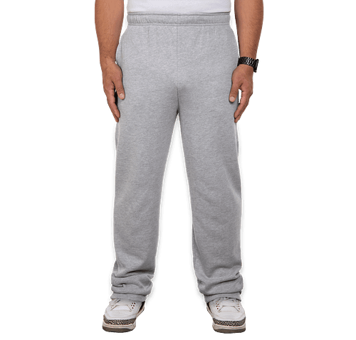 Custom Bella Canvas Sponge Fleece Open Bottom Sweatpants Design Sweatpants Joggers Online at CustomInk