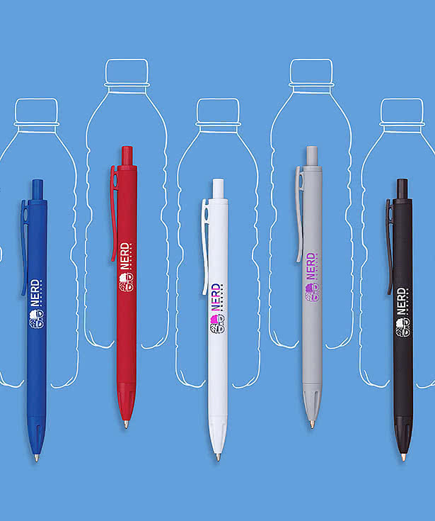 Full Color Ecopal Ballpoint Pen (black ink)