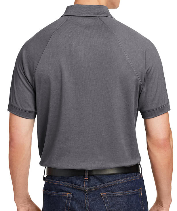 Harriton Charge Snag and Soil Protect Performance Polo