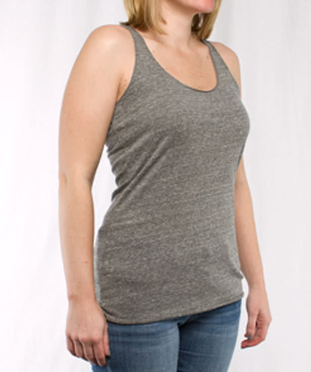 Bella + Canvas Juniors Tri-Blend Racerback Tank