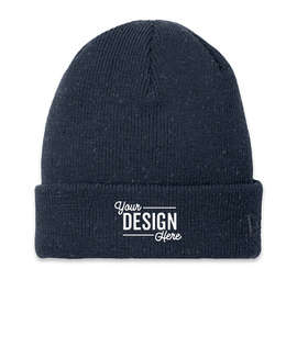 New Era Speckled Cuff Beanie - Color: Deep Navy / Graphite