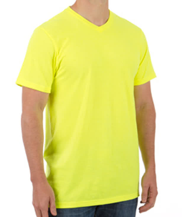 District Neon V-Neck T-shirt