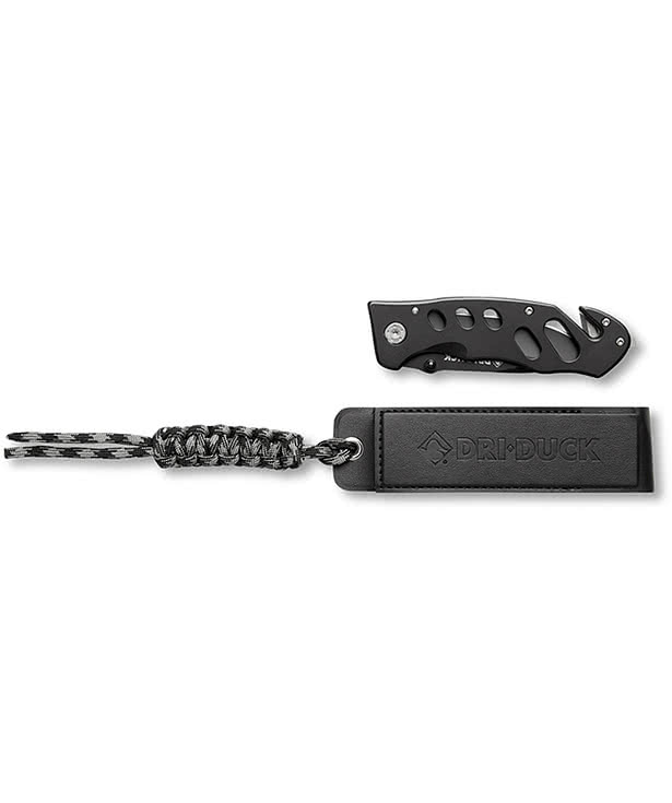 Laser Engraved Dri Duck Tactical Folding Knife