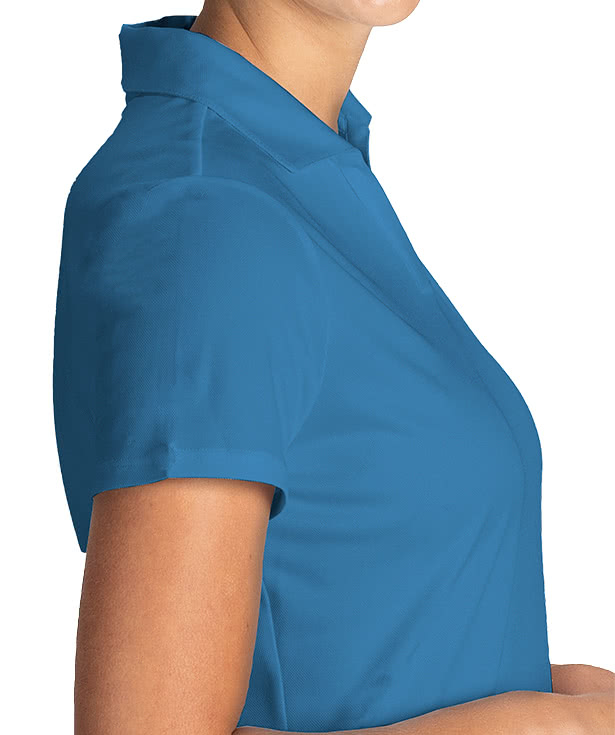 Edwards Women's Mini-Pique Snag Proof Performance Polo - Printed