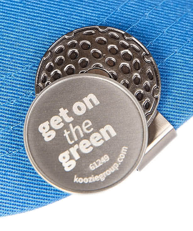 Laser Engraved Hat Clip with Ball Marker