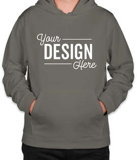 Sport-Tek Performance Pullover Hoodie - Color: Dark Smoke Grey