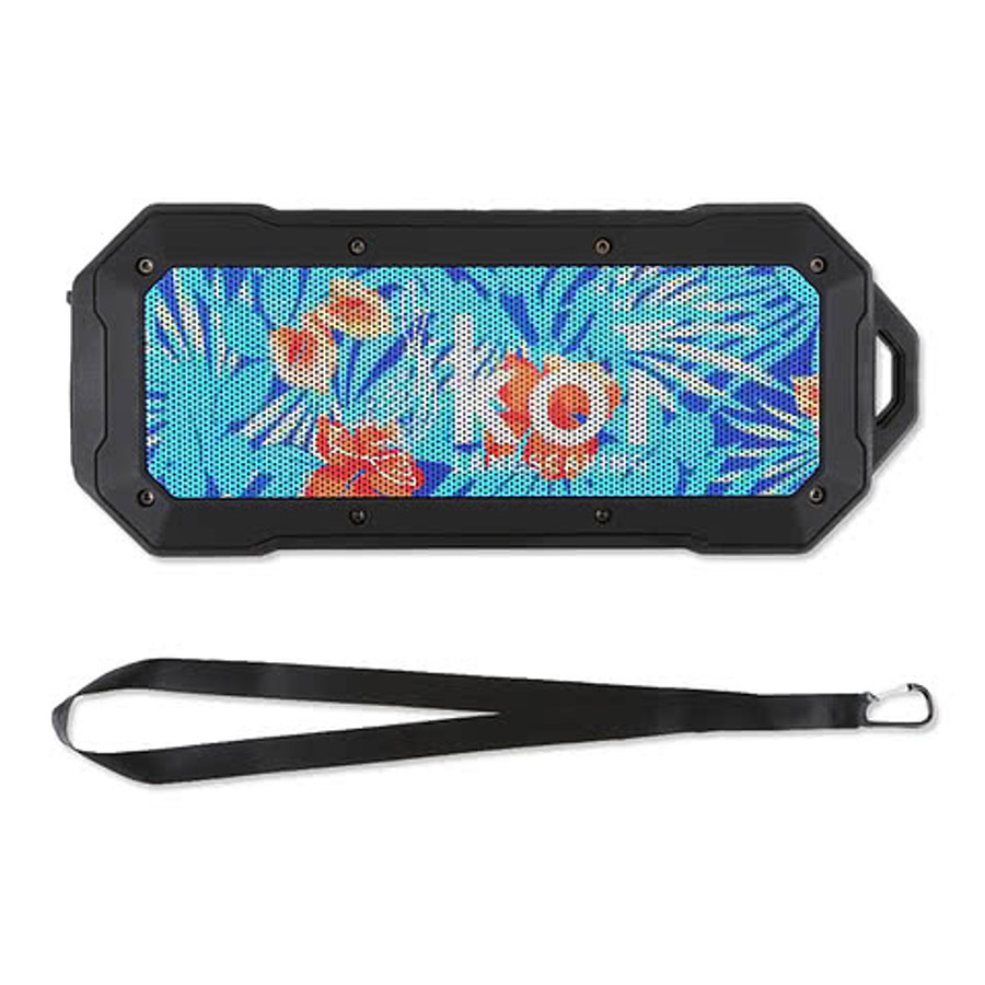 Full Color HangTune Magnetic Waterproof Wireless Speaker in Black