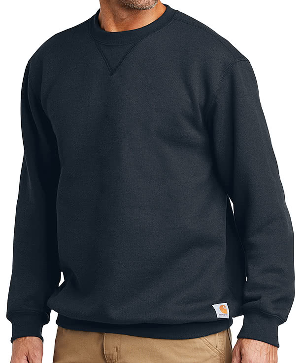 Custom Carhartt Midweight Crewneck Sweatshirt Design Crewneck