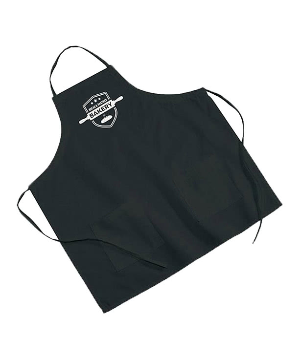 Two-Pocket Colored Poly/Cotton Twill BBQ Apron