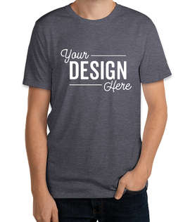 Adidas Heather 100% Recycled UPF 50 Performance Shirt - Color: Collegiate Navy Heather
