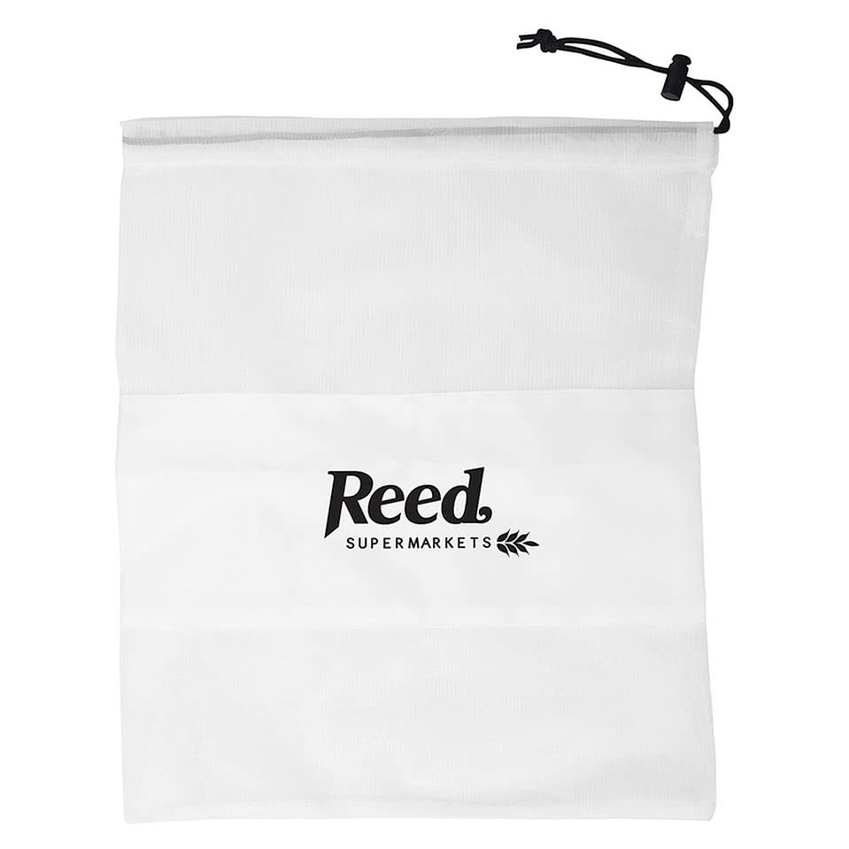Large Micro-Mesh Drawstring Pouch
