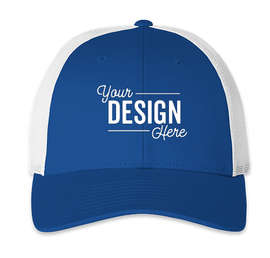 Richardson Stretch Fit Trucker Hat - Color: Royal / White