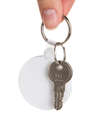 Circle PVC Keychain
