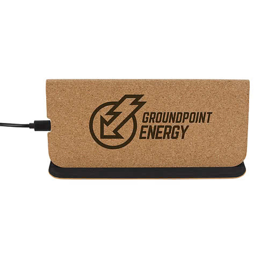 10W Vite Wireless Charging Mouse Pad and Stand in Natural
