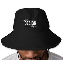 New Era Hex Era Bucket Hat - Color: Black