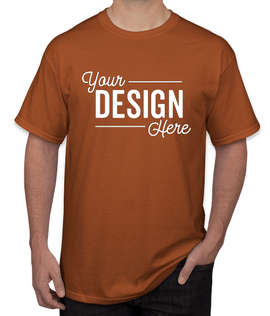 Canada - Gildan Ultra Cotton T-shirt - Color: Texas Orange
