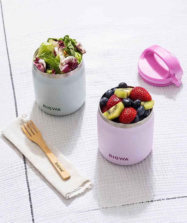 RIGWA 20 oz. Insulated Pod Food Jar
