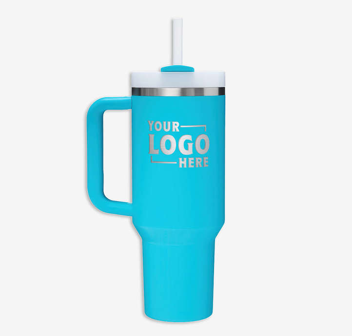 Custom Stanley Laser Engraved 40 oz. Quencher H2.0 FlowState Tumbler