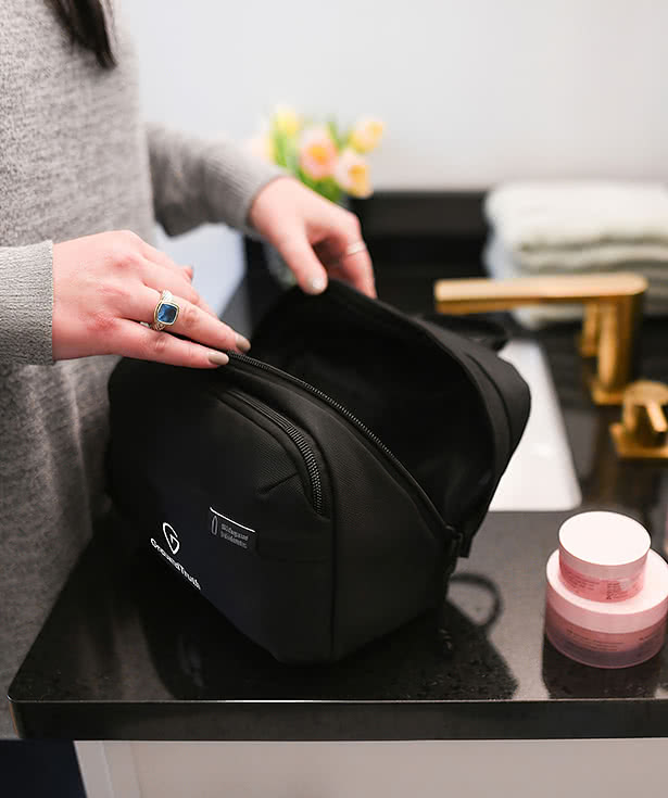 Renew Recycled Zippered Toiletry Bag