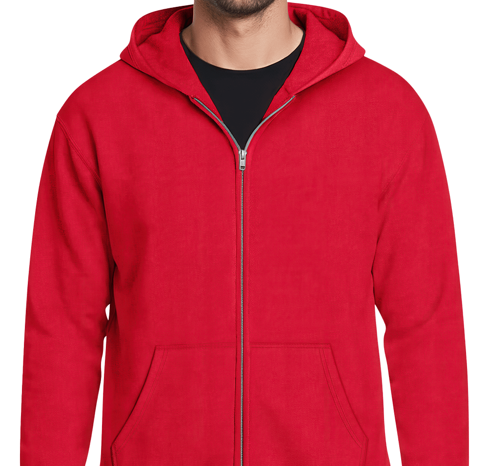 Blue Generation Lightweight Fleece Zip Hoodie-default