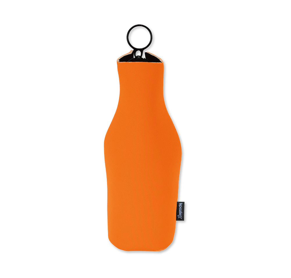 Koozie® Neoprene Zip-Up Bottle Cooler-default