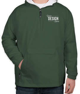Charles River Classic Hooded Packable Anorak - Color: Forest