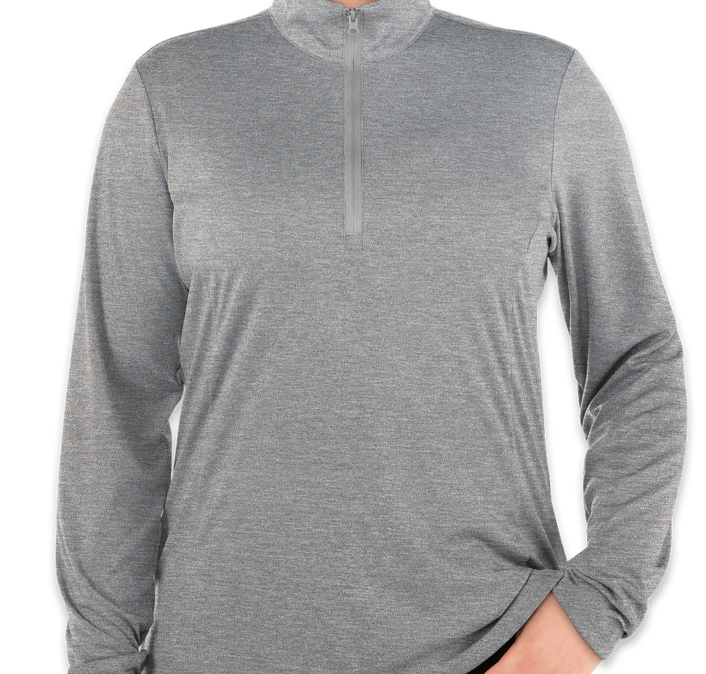 Sport-Tek Women's Endeavor Quarter Zip Performance Shirt-default