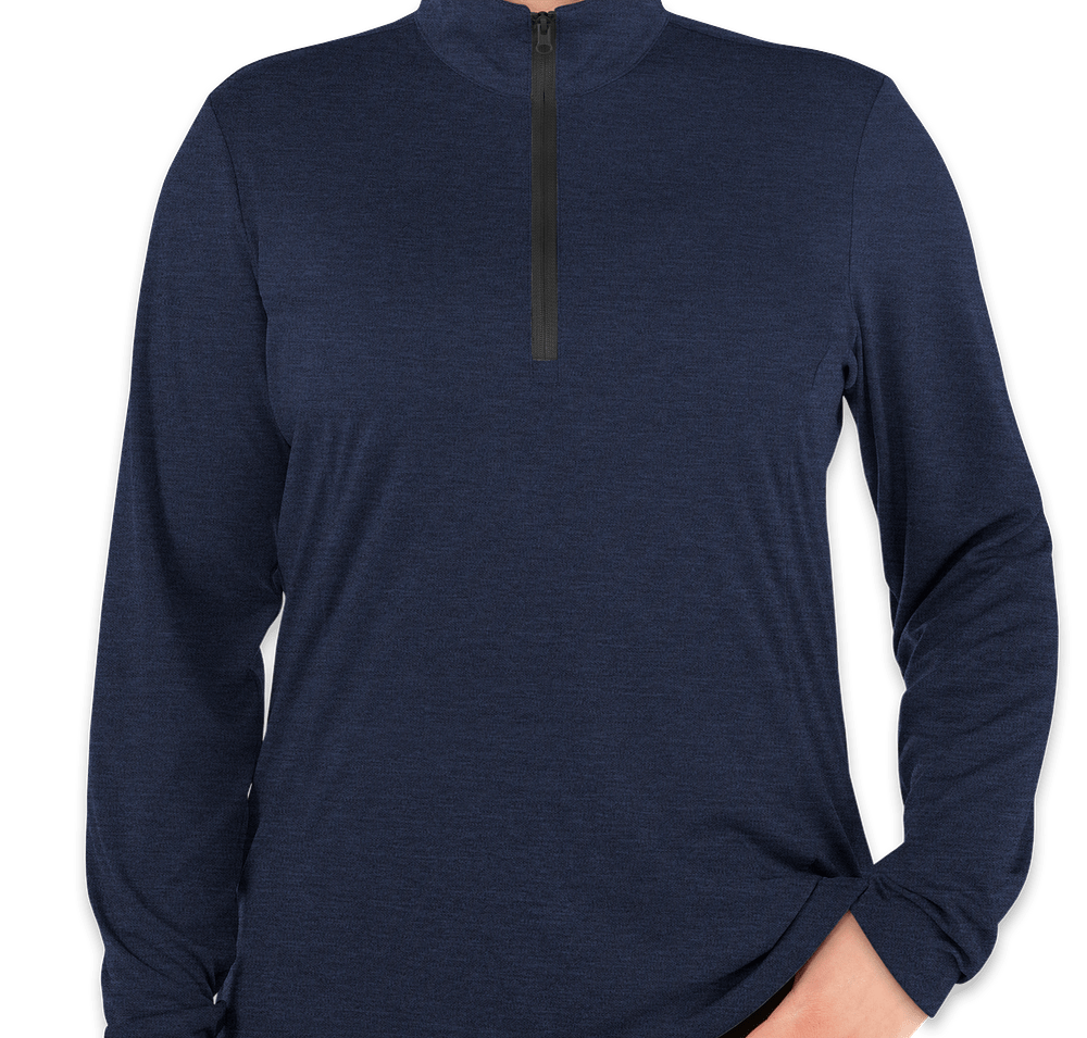 Sport-Tek Women's Endeavor Quarter Zip Performance Shirt-default