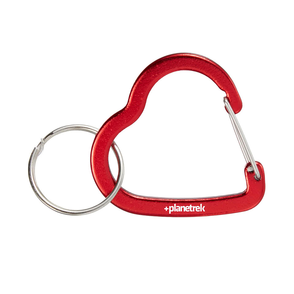 Heart Carabiner Keychain