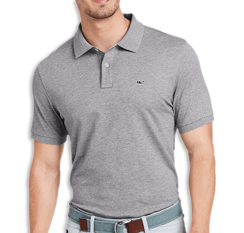 Vineyard Vines Edgartown Logo Pique Polo - Embroidered-default