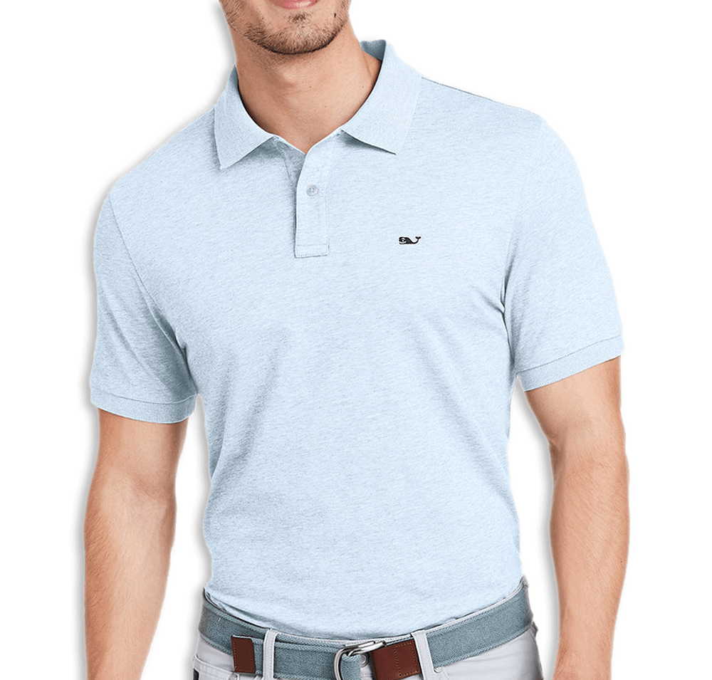 Vineyard Vines Edgartown Logo Pique Polo - Embroidered-default