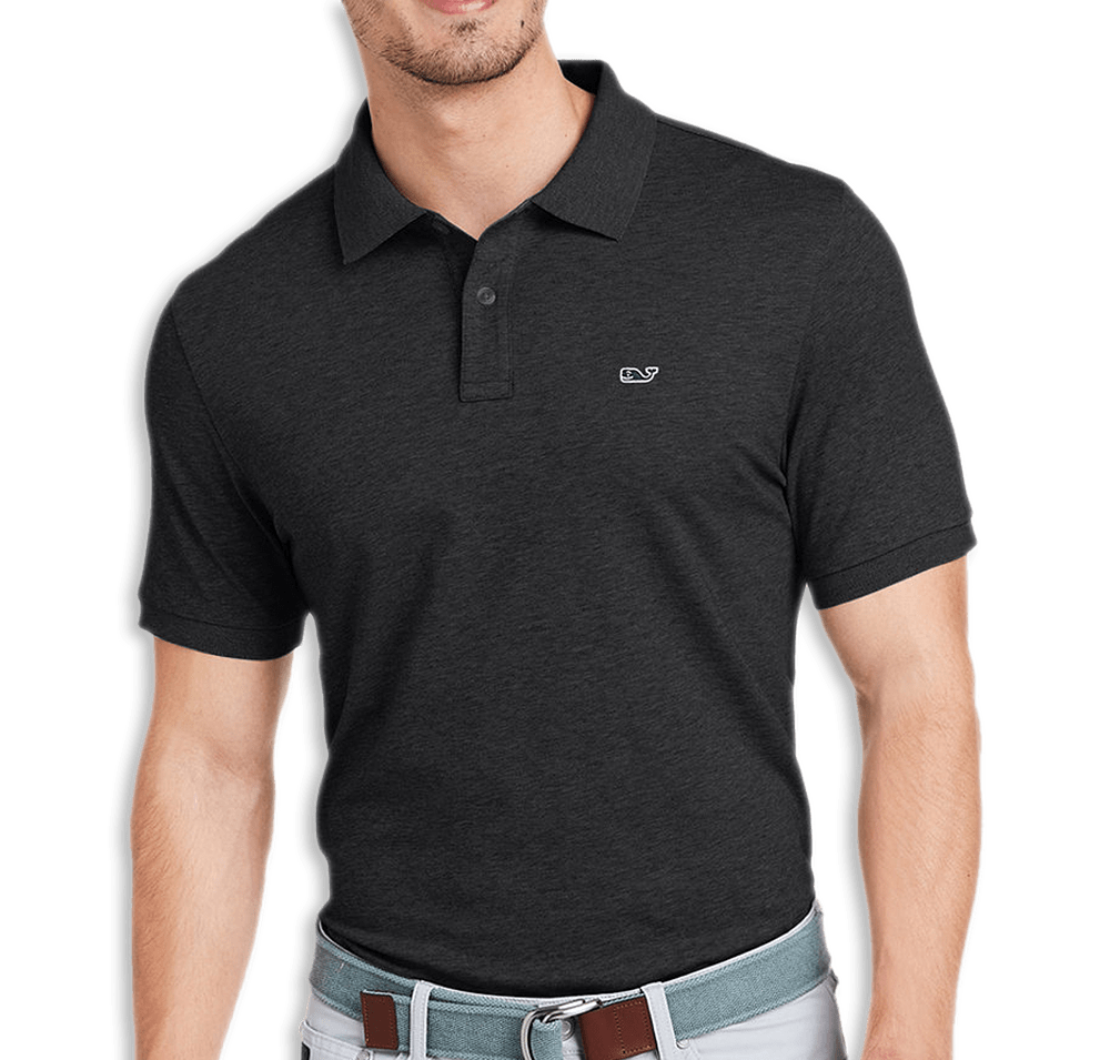 Vineyard Vines Edgartown Logo Pique Polo - Embroidered-default