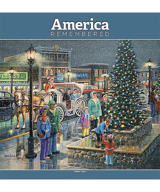 America Remembered Executive Spiral Wall Calendar