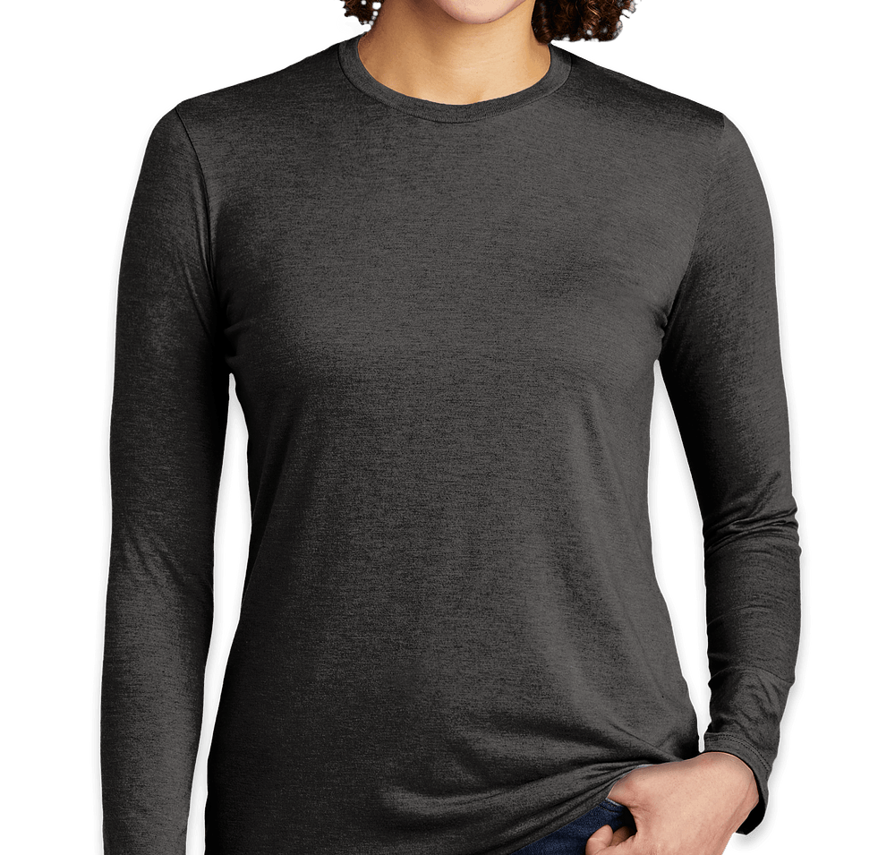 Allmade Women's Tri-Blend Long Sleeve T-shirt-default