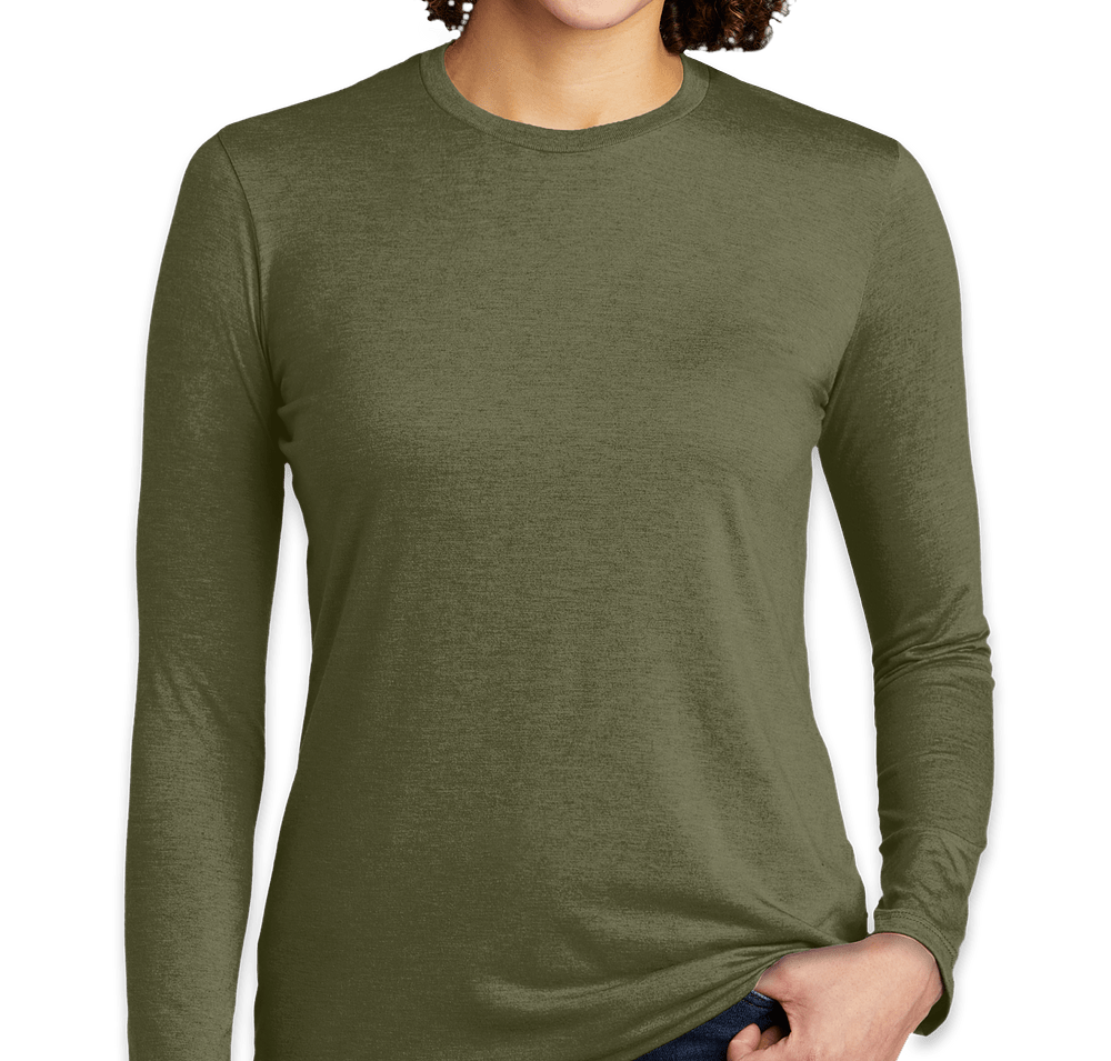 Allmade Women's Tri-Blend Long Sleeve T-shirt-default