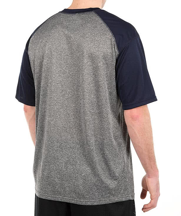 Badger Pro Heather Short Sleeve Raglan Performance Shirt