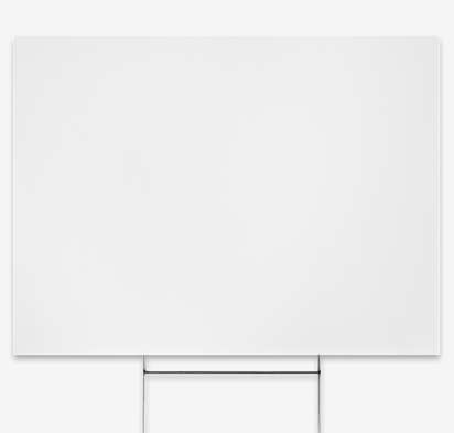 Full Color 24" x 18" Yard Sign with Metal Post-default