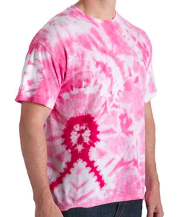 Dyenomite Charity Ribbon Tie-Dye T-shirt