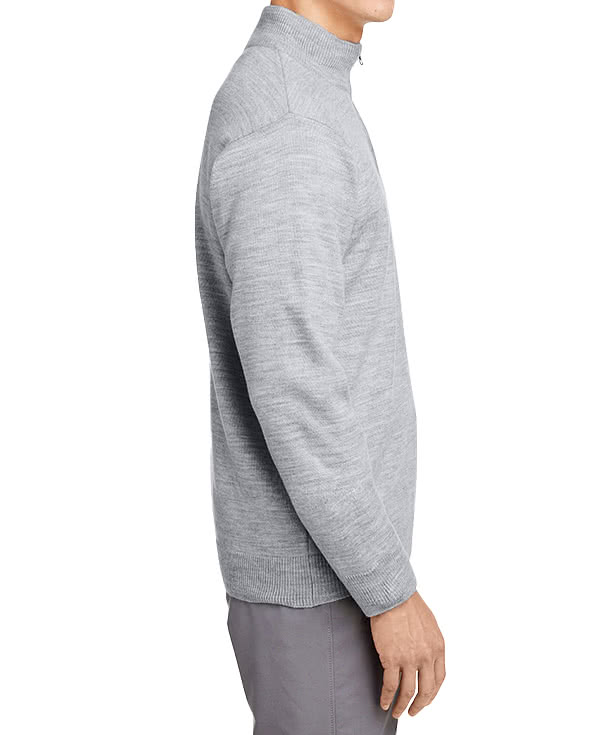 Harriton Pilbloc Jersey Knit Quarter Zip Sweater