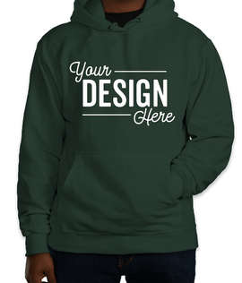 Port & Company Essential Pullover Hoodie - Color: Dark Green