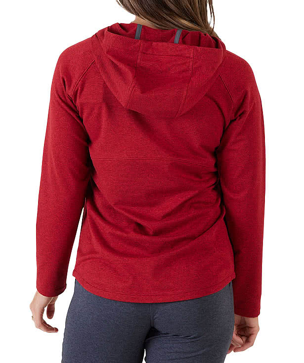 Storm Creek Women's Sidekick Recycled Hooded Quarter Zip Sweatshirt
