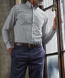 Brooks Brothers Wrinkle-Free Stretch Patterned Dress Shirt