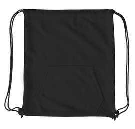 Port & Company Sweatshirt Drawstring Bag - Color: Jet Black